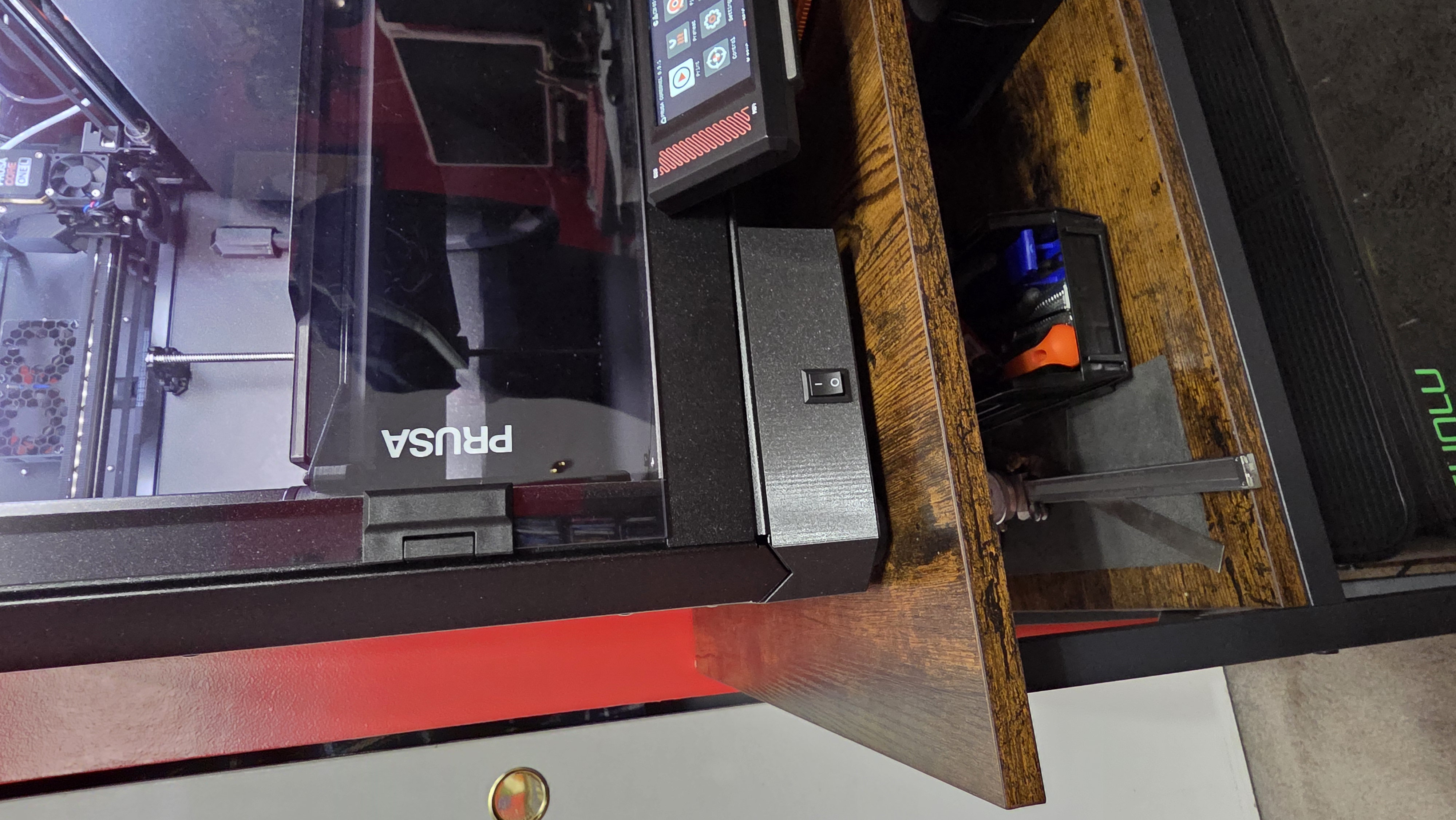 Prusa CORE One/+/L Front Switch Squash Ball Feet