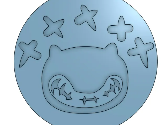 hololive advent logo coin