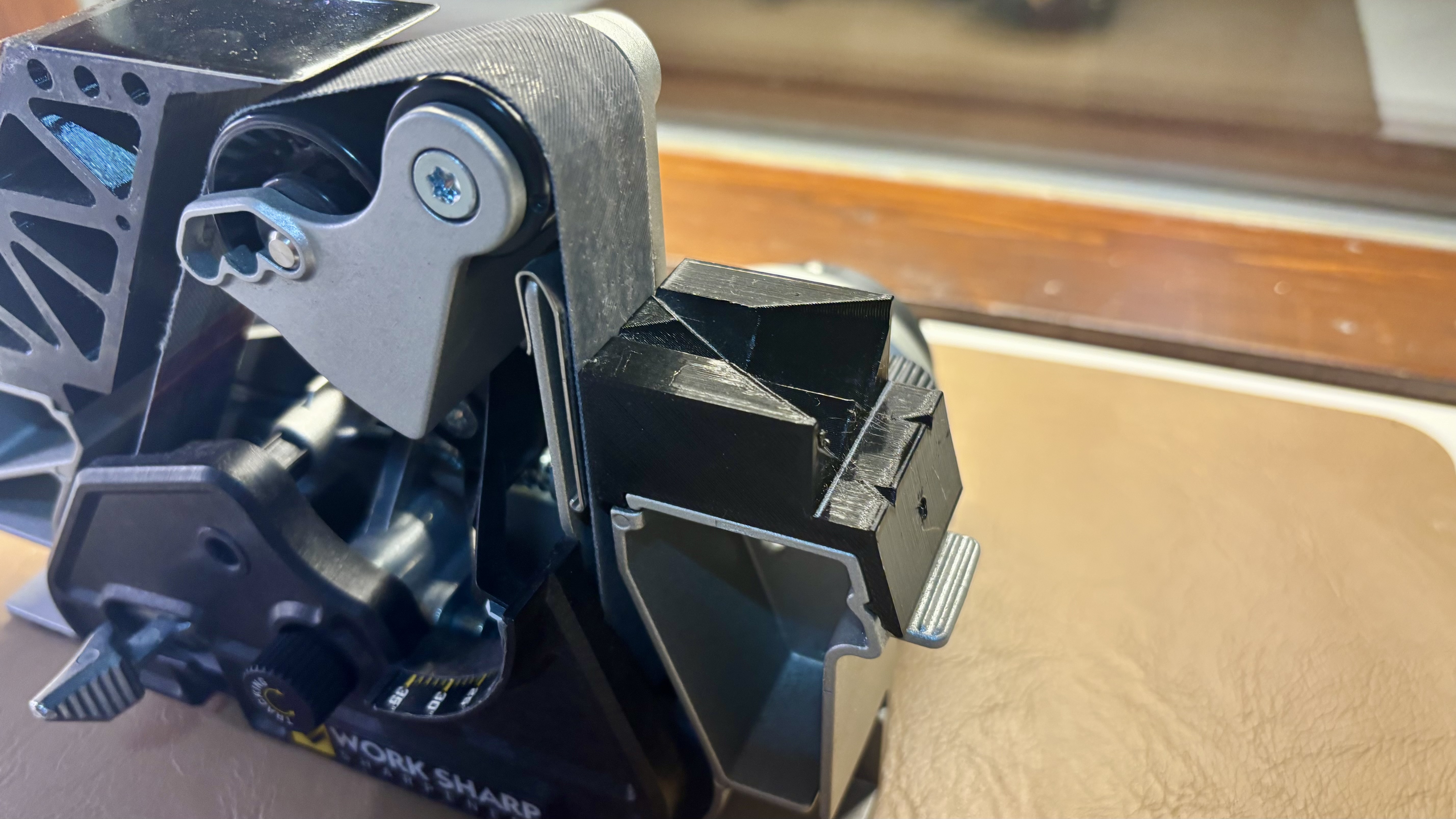 Drill Sharpener Jig for Work Sharp Ken Onion Mk.2 Blade Grinding Attachment