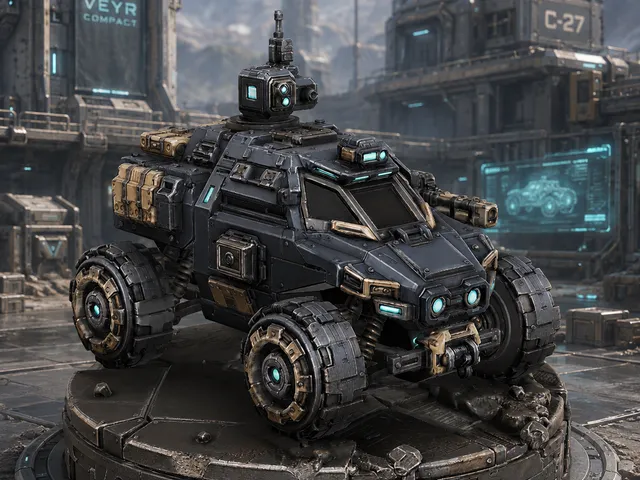 Vorrakai Frontiers – Veyr Compact – Dustjackal Rover (Sci-Fi 3D Printable Vehicle STL)