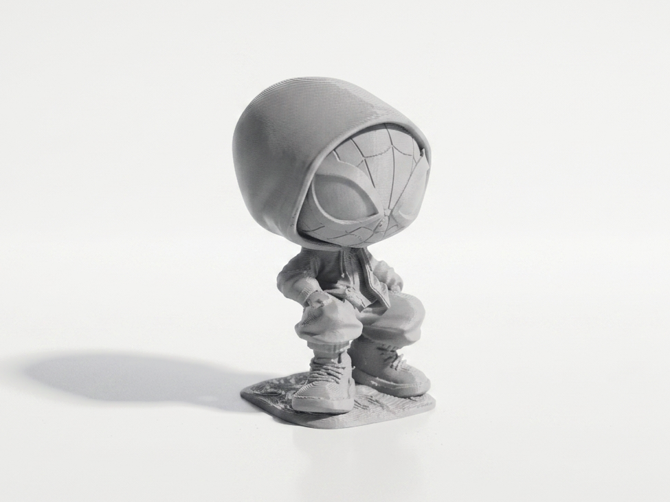 Chibi Street Spiderman Statue Figurine 3D Printable