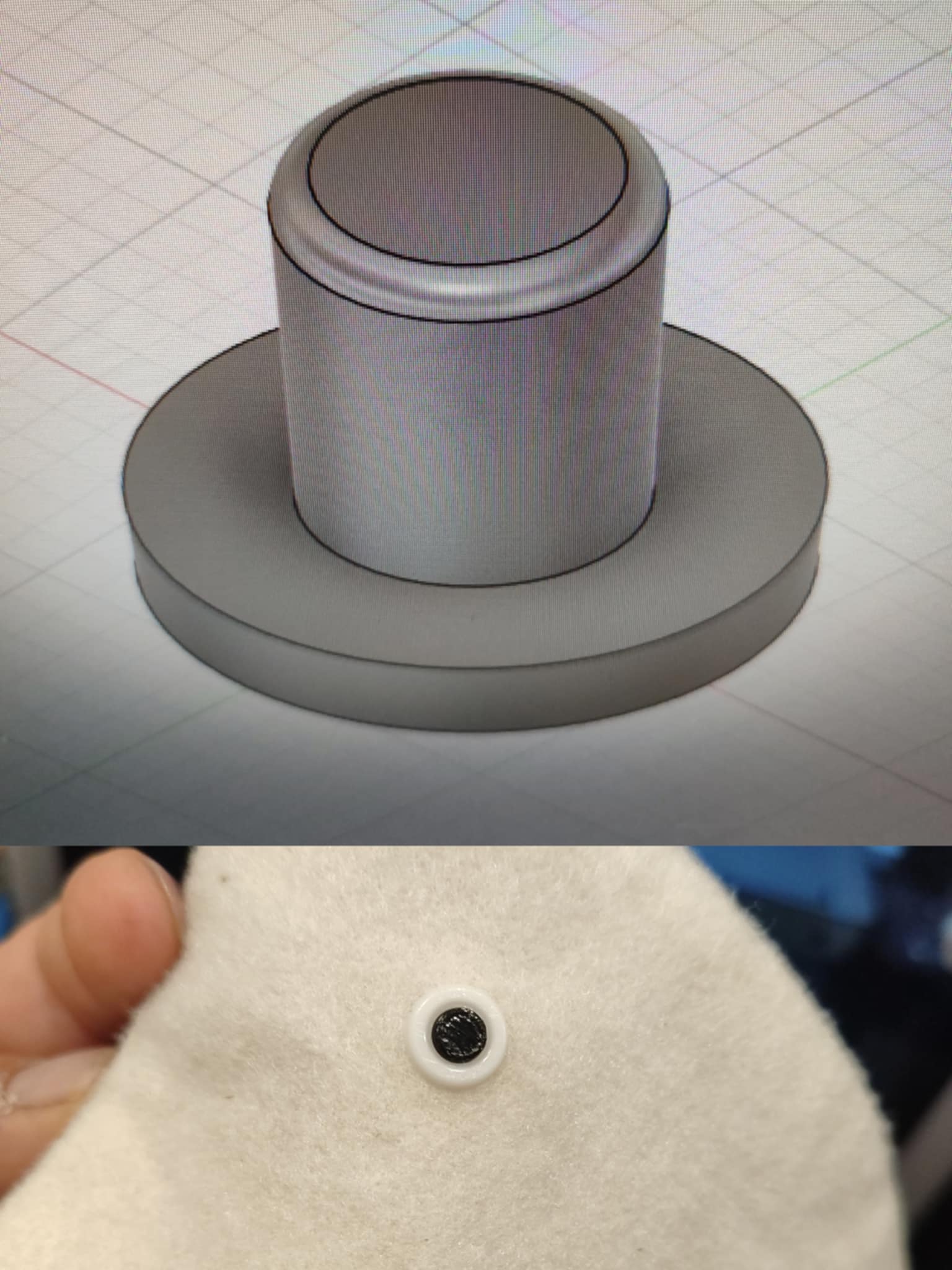 Vektro XL vacuum cleaner silt bag cap