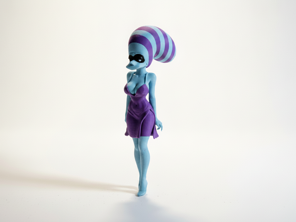 Marge Simpson Figurine Cartoon Character 3D Printable