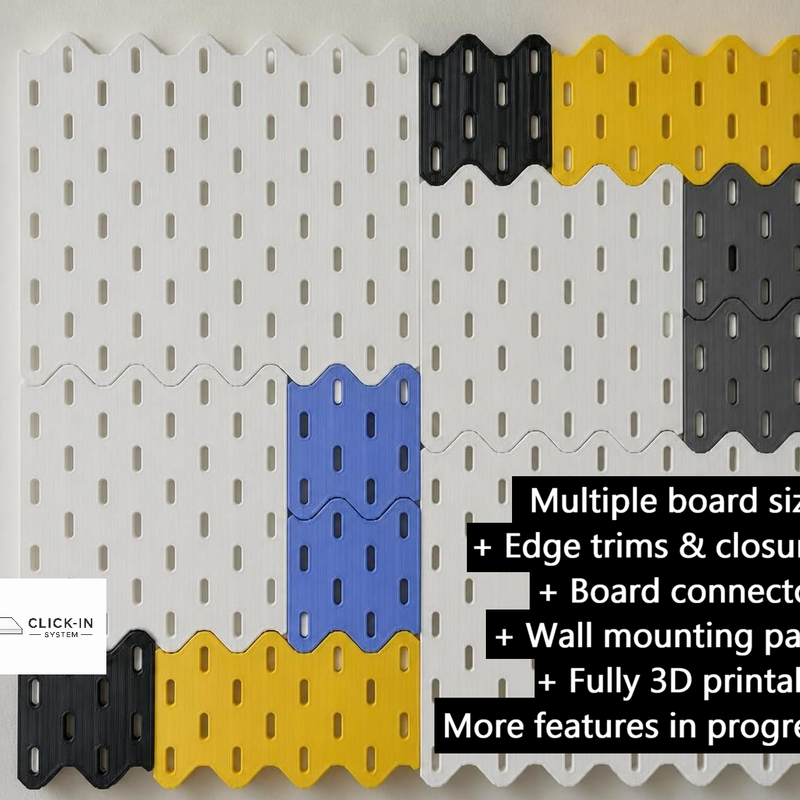 Modular Printable Pegboard Wall System [UPDATE 6.10.] by hvrkh ...