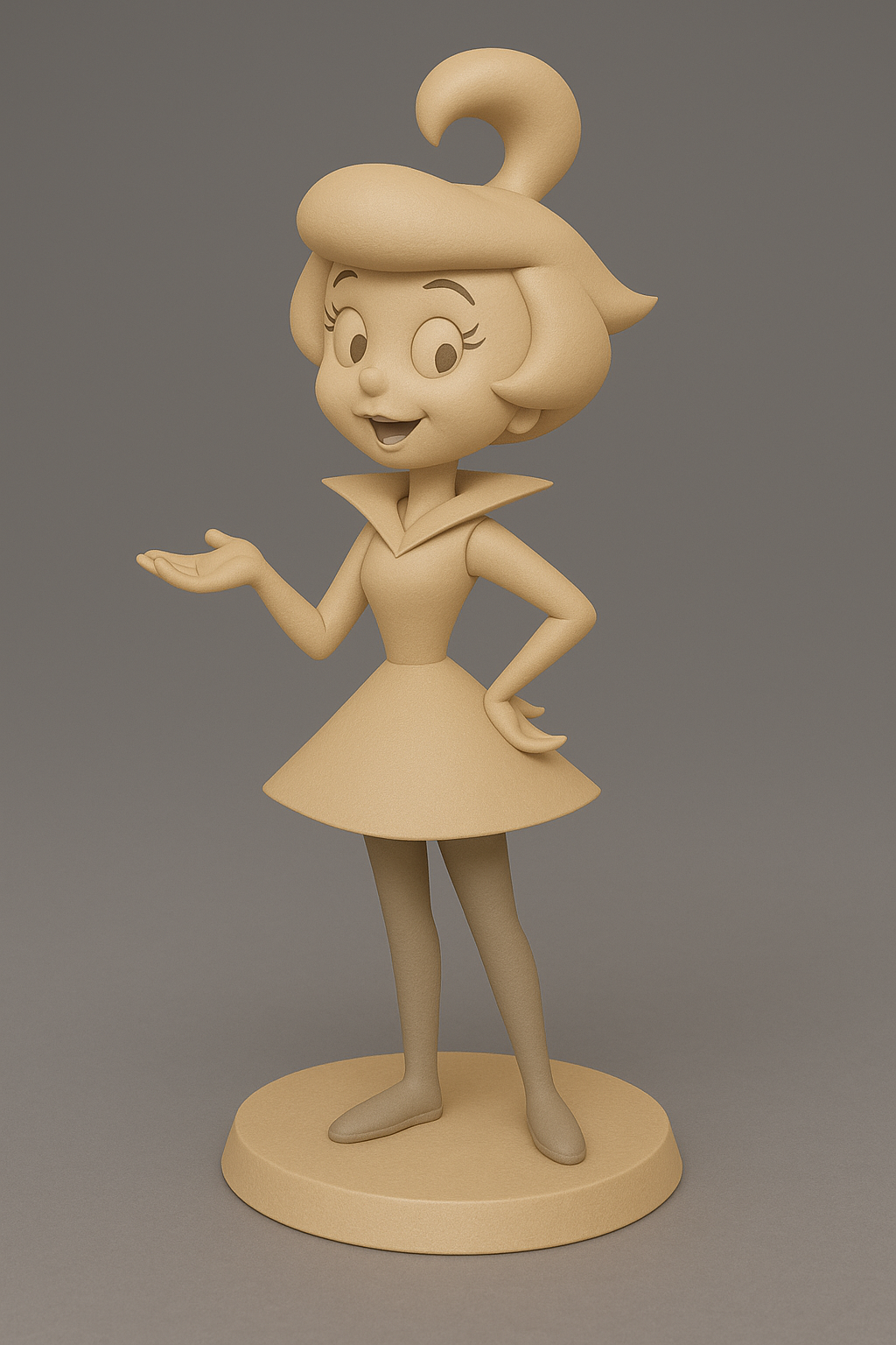 Jane Jetson – 3D-Druckfigur