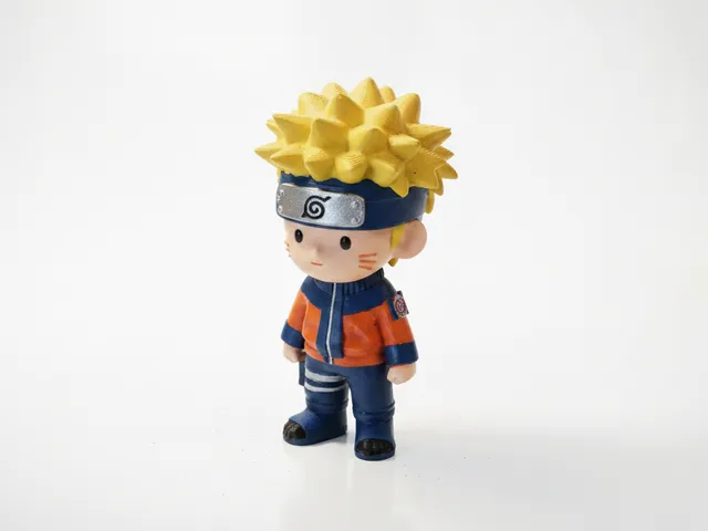 Chibi Naruto Figurine Anime Collectible 3D Printable