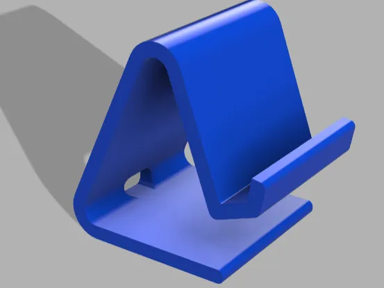Support de téléphone avec passage de câble