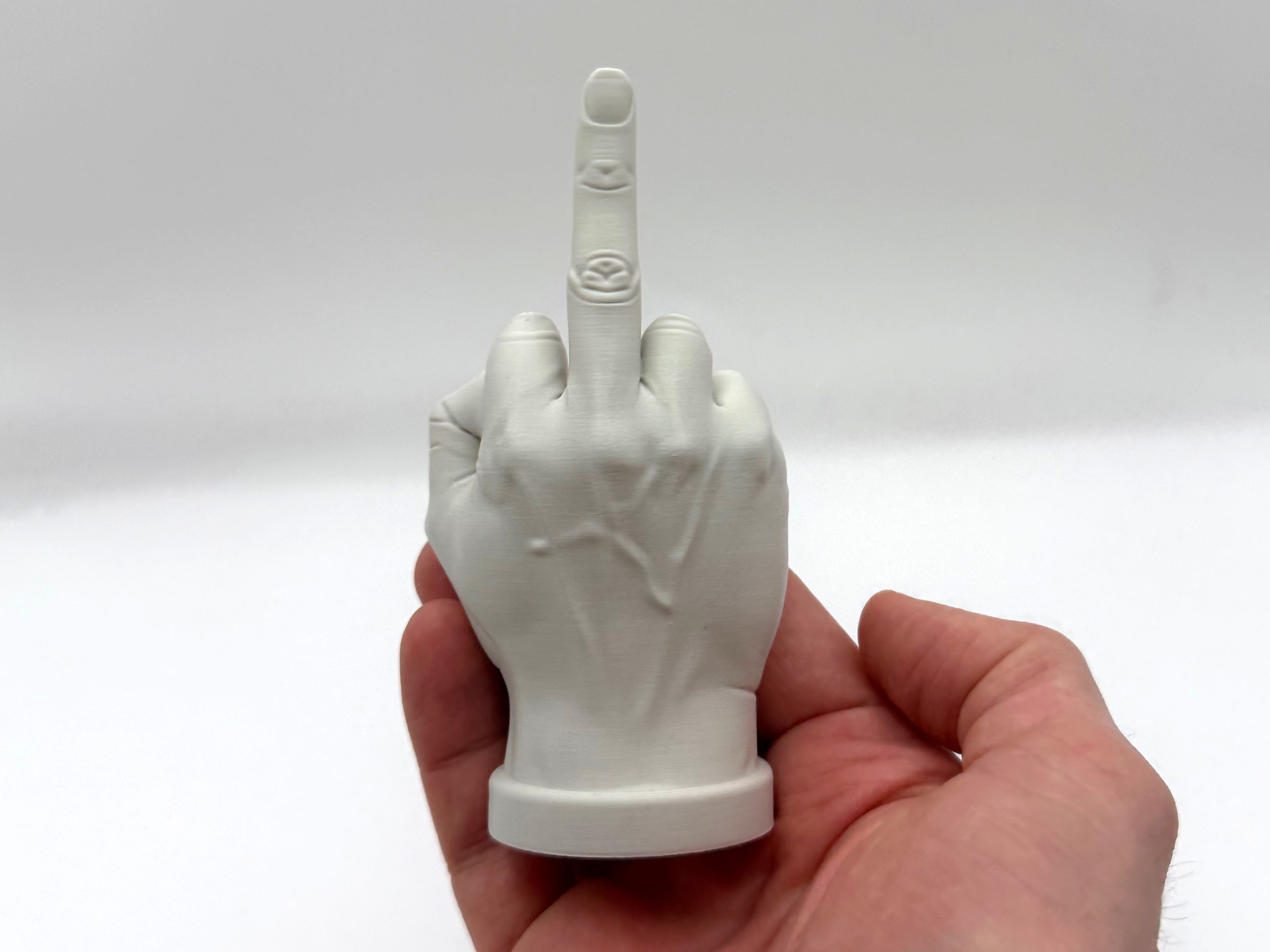 Middle Finger Decor