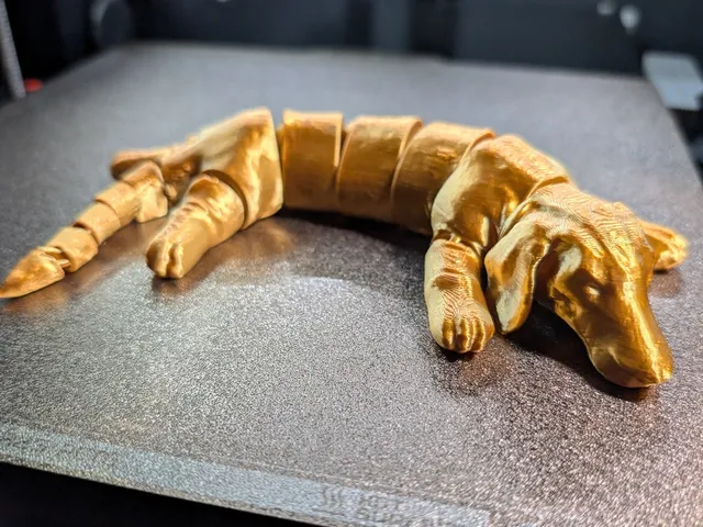 The golden flexi wiener dog!