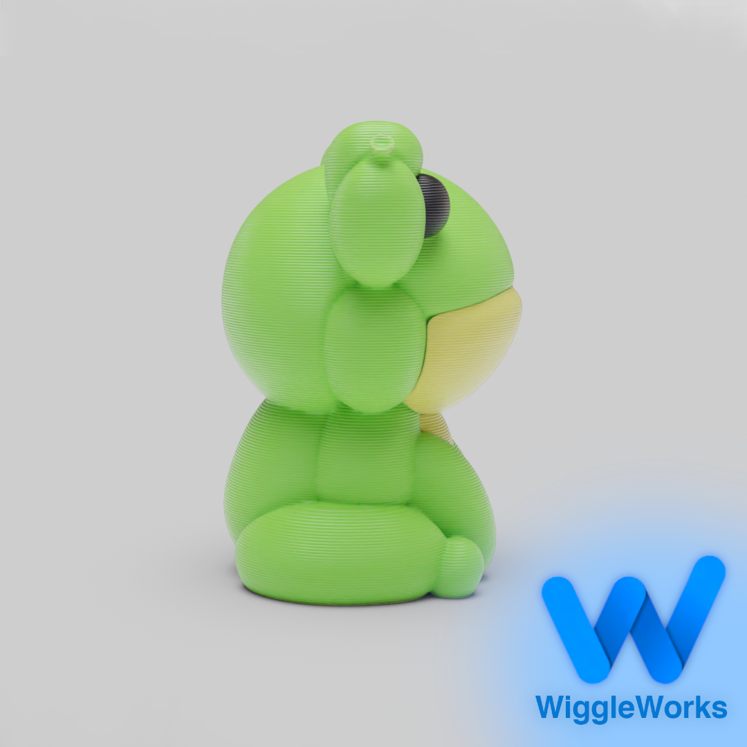 Cute Mini Balloon Frog (+Keychain) — miniatura 3