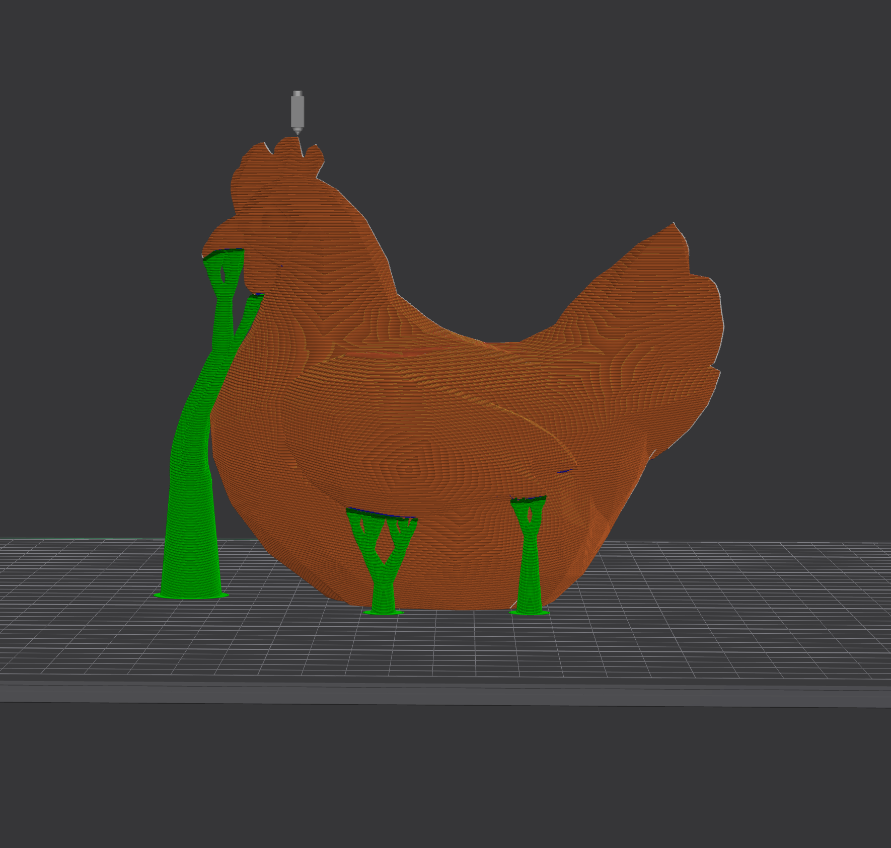 Lowpoly Hen