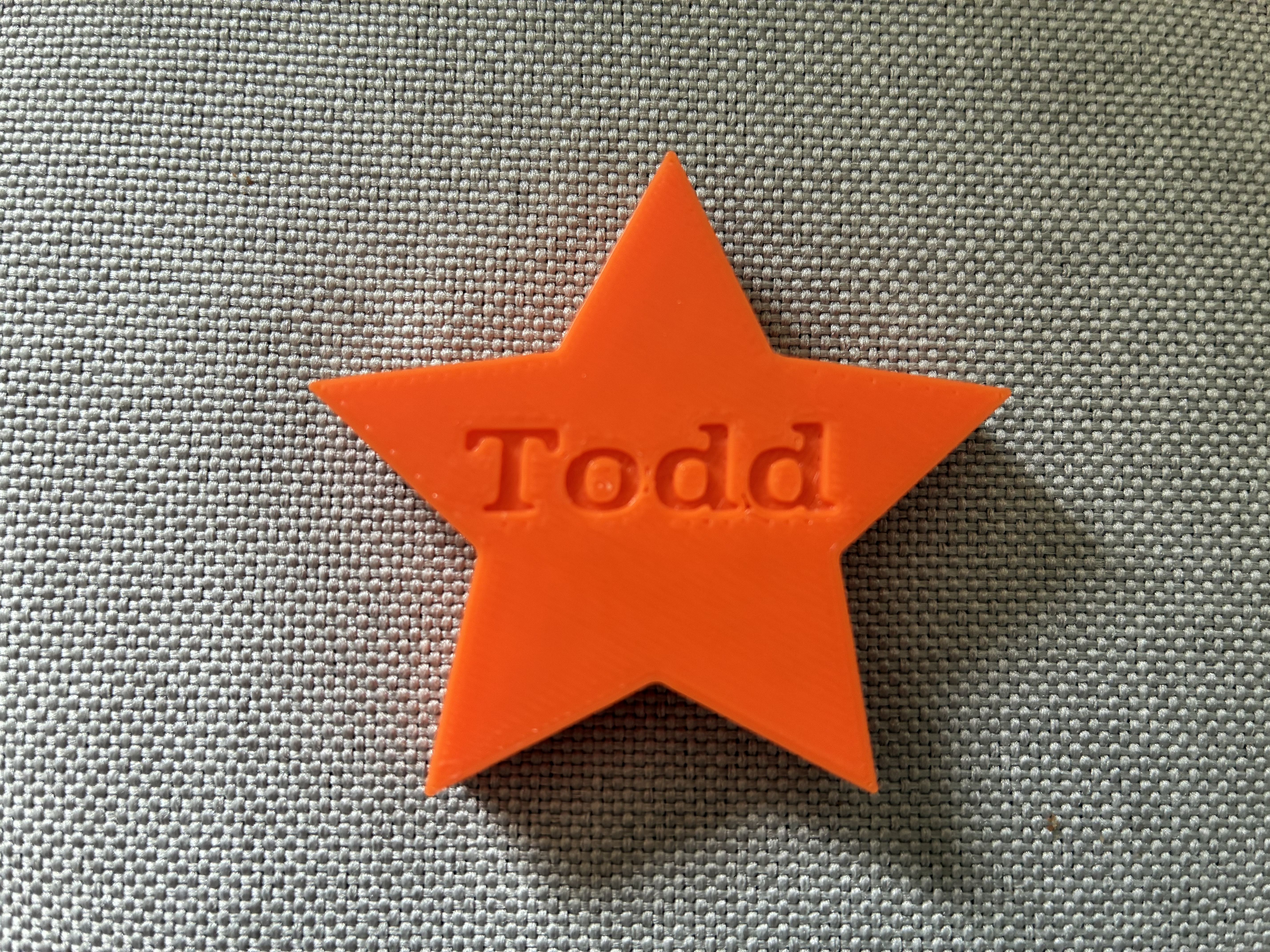 Todd star Calibration test