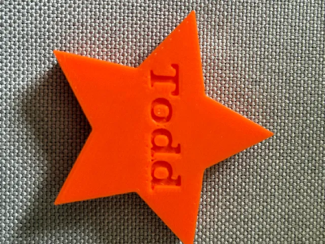 Todd star Calibration test