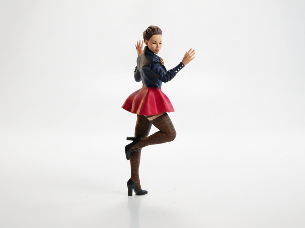 Rihanna Dancing Figurine Celebrity 3D Printable