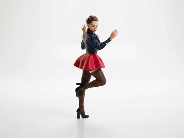 Rihanna Dancing Figurine Celebrity 3D Printable