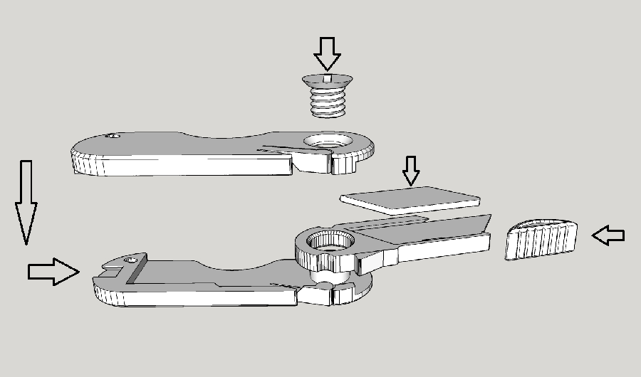 Foldable Blade Holder - Regular size — thumbnail 4