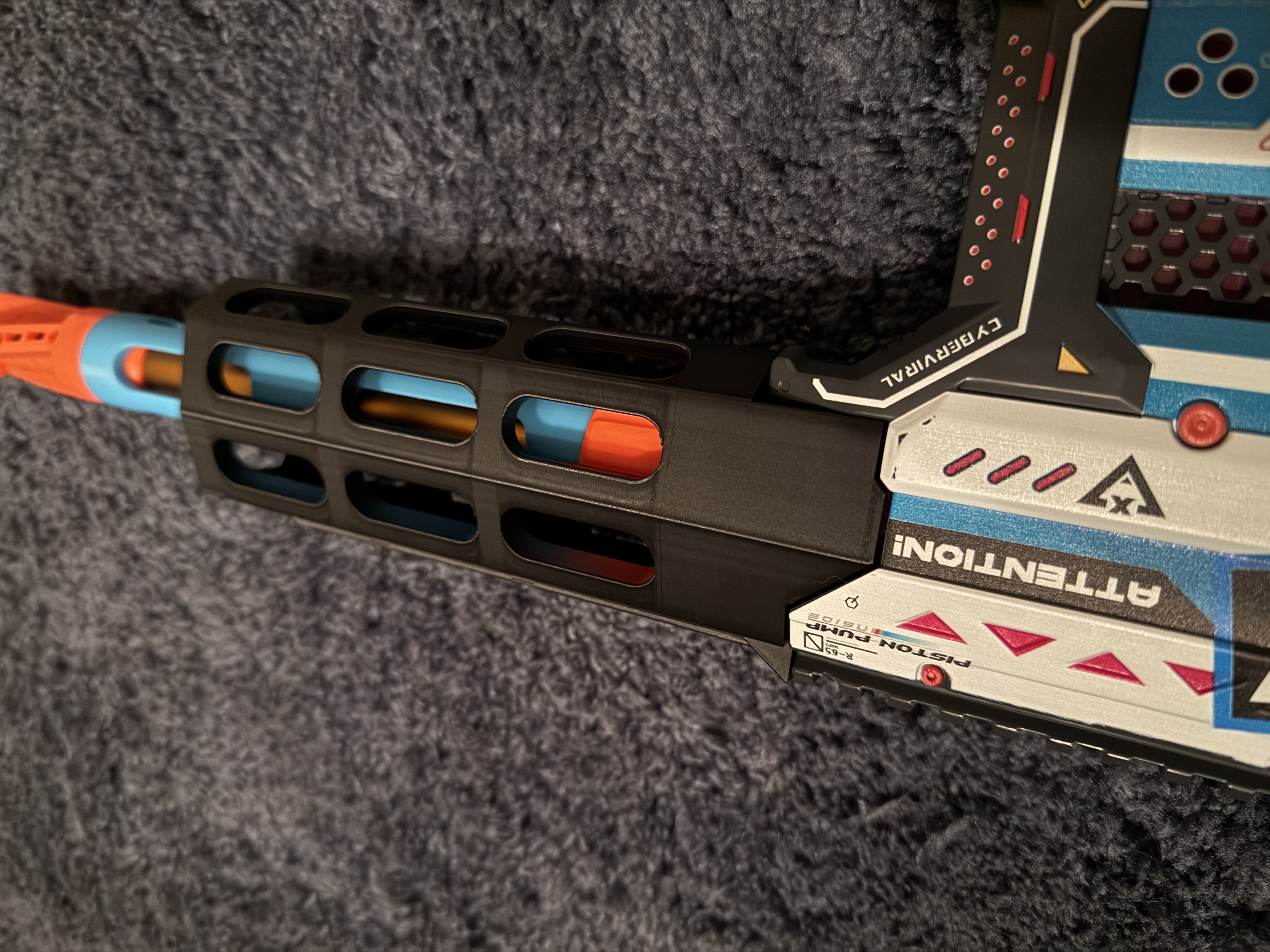 X-Shot Motorized Piston Pump Barrel Shroud (Sleek)