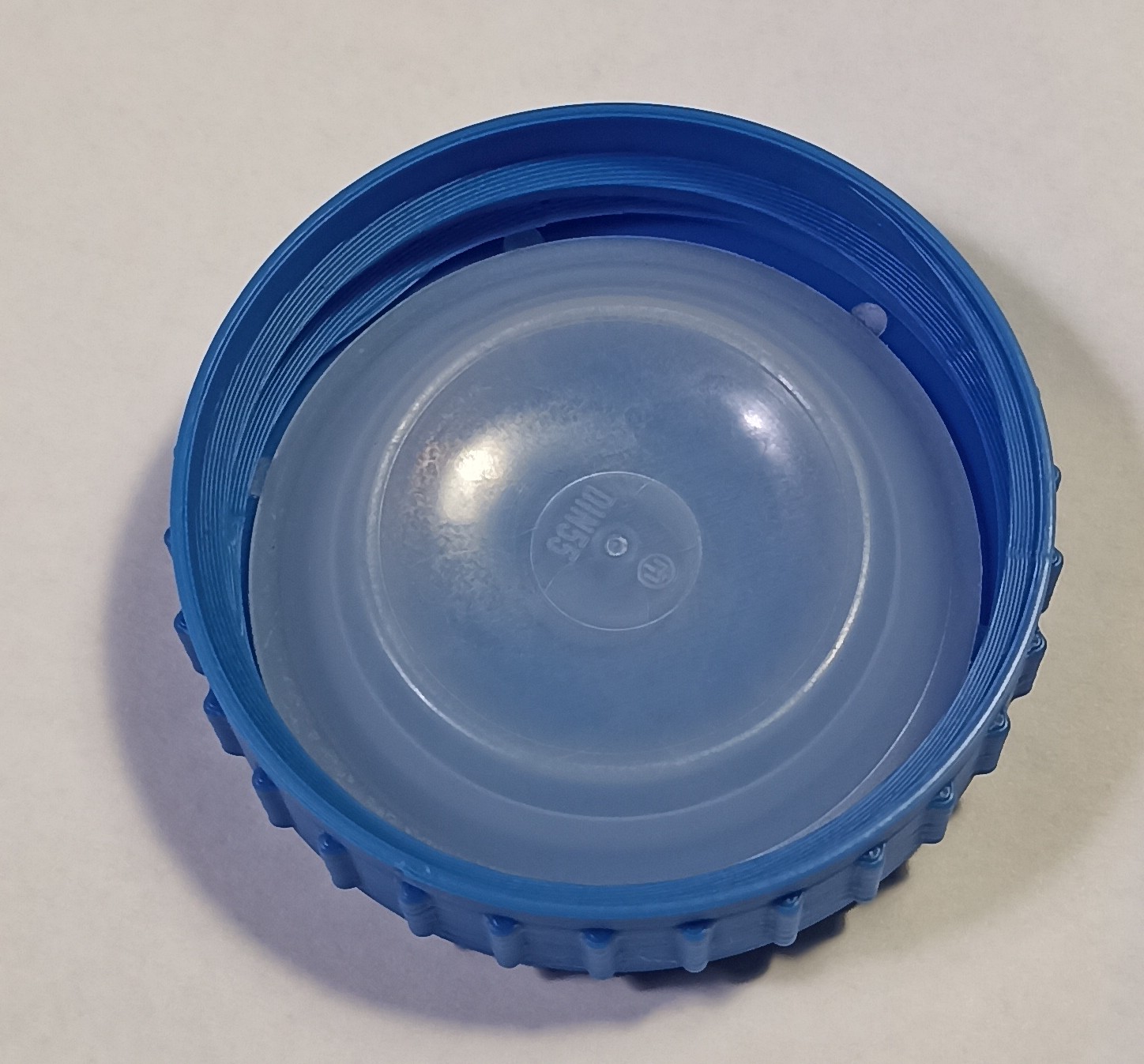 Screw cap for DIN 55 laboratory bottle