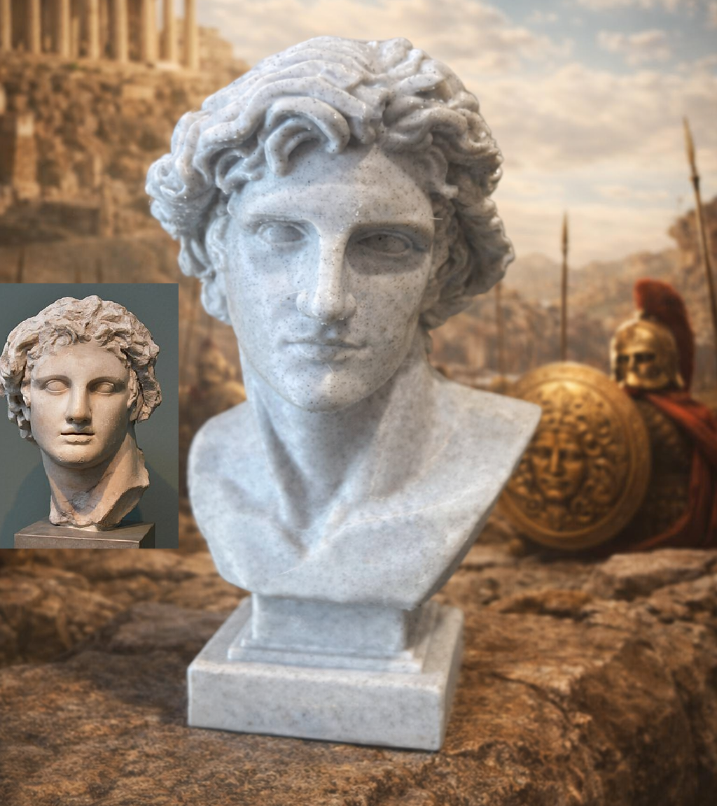 Alexander the Great (Alexander III of Macedon) – Buste