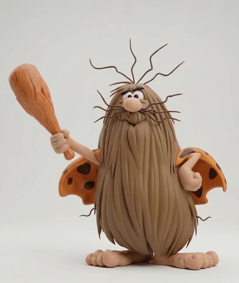 REVISED: Captain Caveman - Unga Bunga!- 1977-1980 by Model Magic