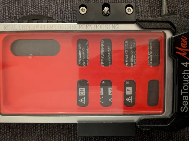 Divevolk SeaTouch 4 Max to Samsung Galaxy S24+ Adapter