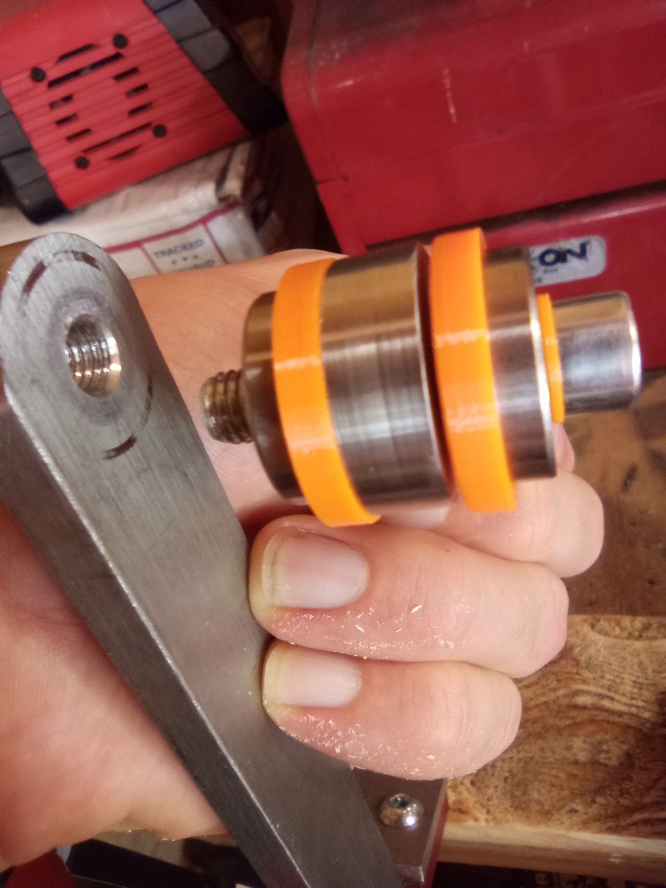 Bearing Standoff Washers for adding smooth articulation to moving parts - Parametric