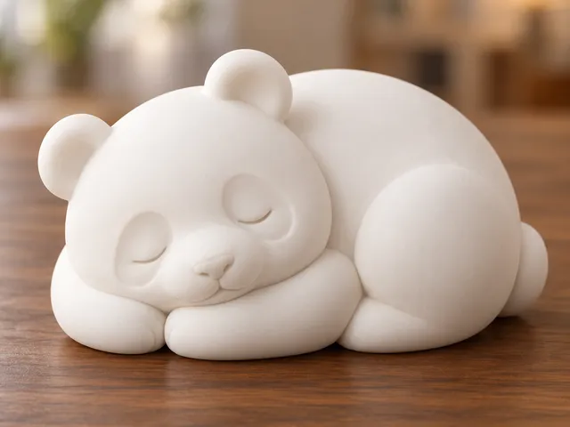 Sleeping Panda Cub