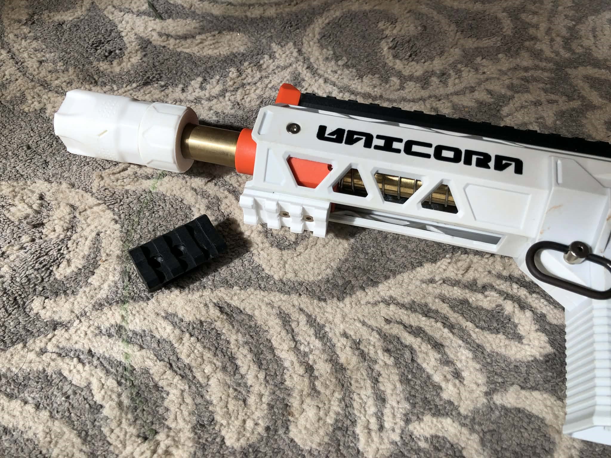 XYL Unicorn Replacement Pump Rail 3D model