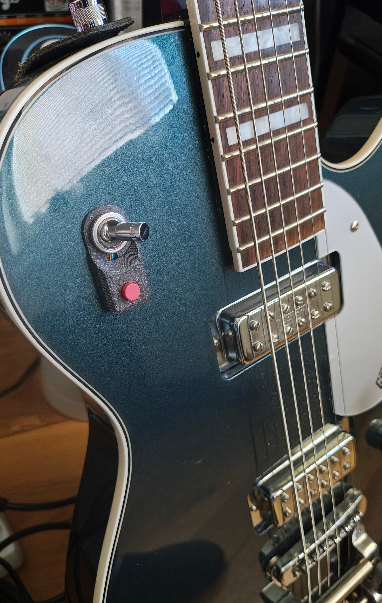 Simple guitar killswitch mod for Gretsch
