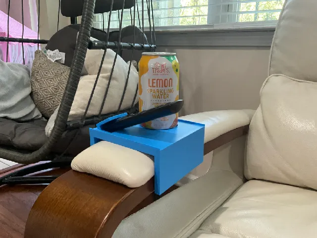 Sofa Armrest Tray: Fire TV Remote & Cup Holder