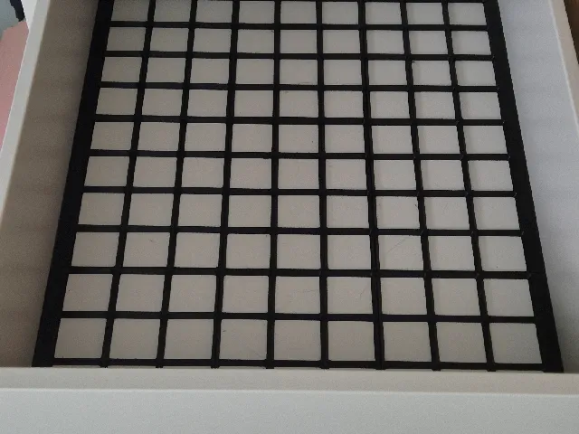 Gridfinity baseplate for IKEA KOMPLEMENT (PAX)