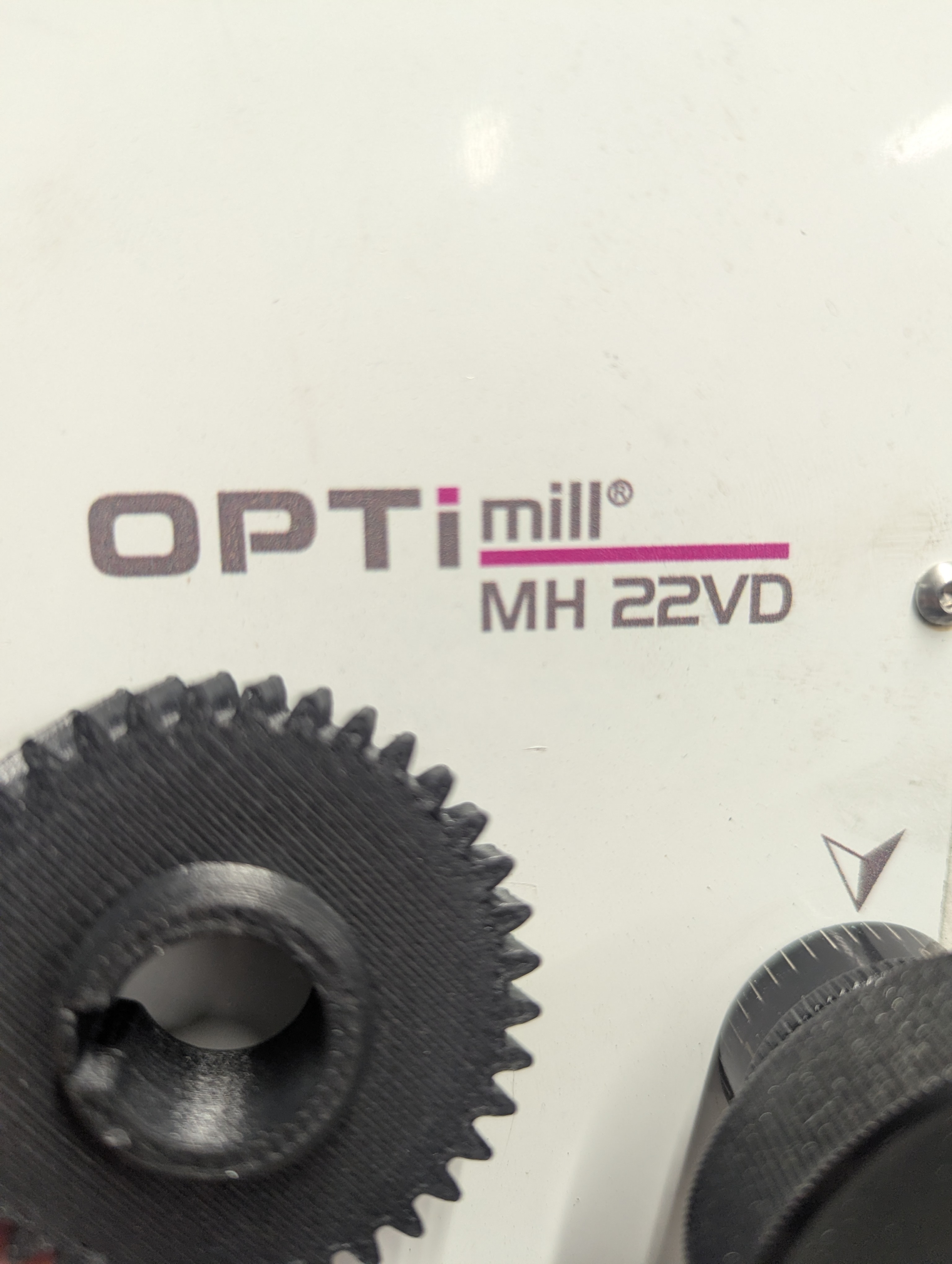 Spindle gear for Optimum MH22VD 3D model