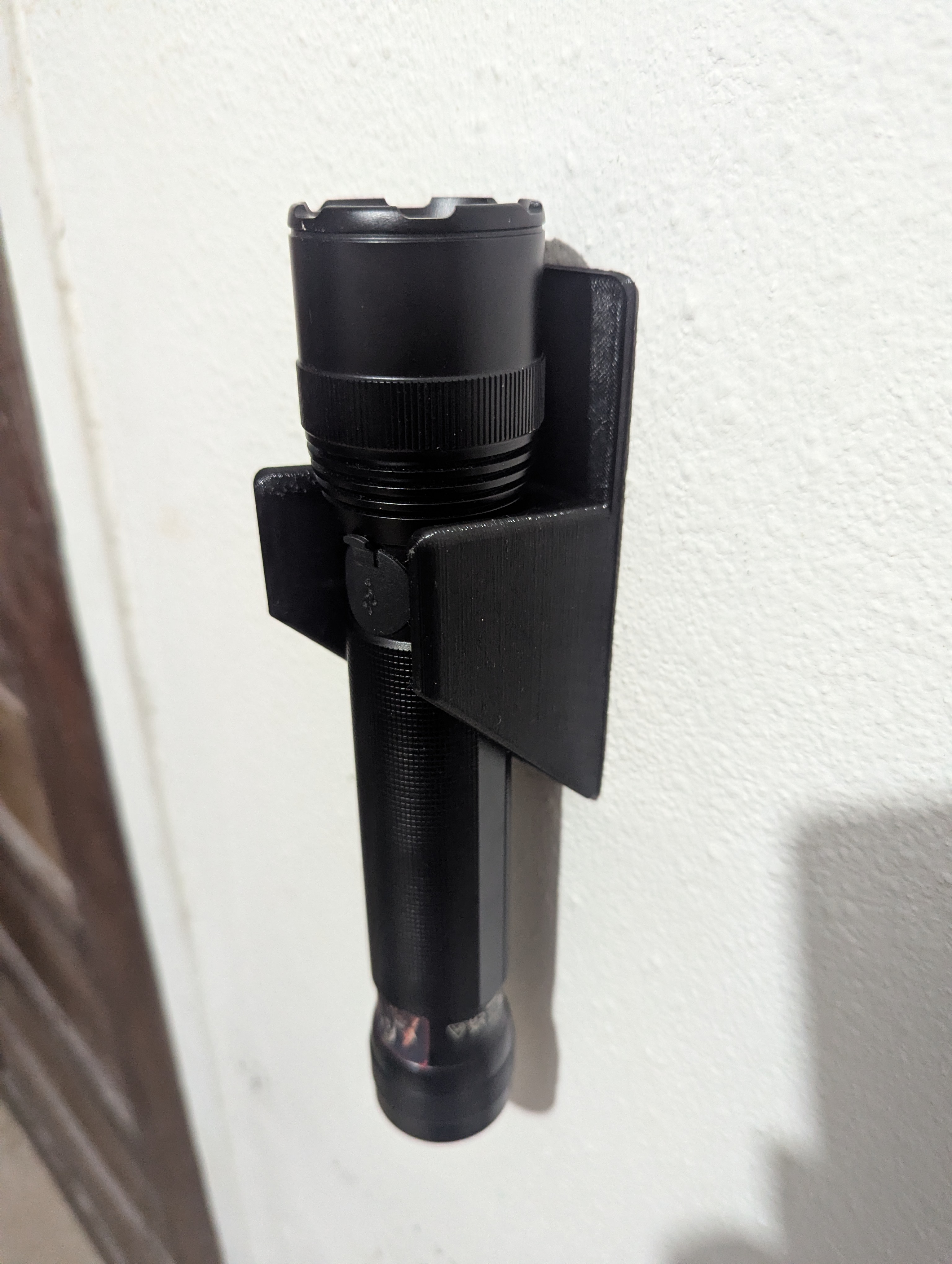 Flashlight Wall Mount 3D model