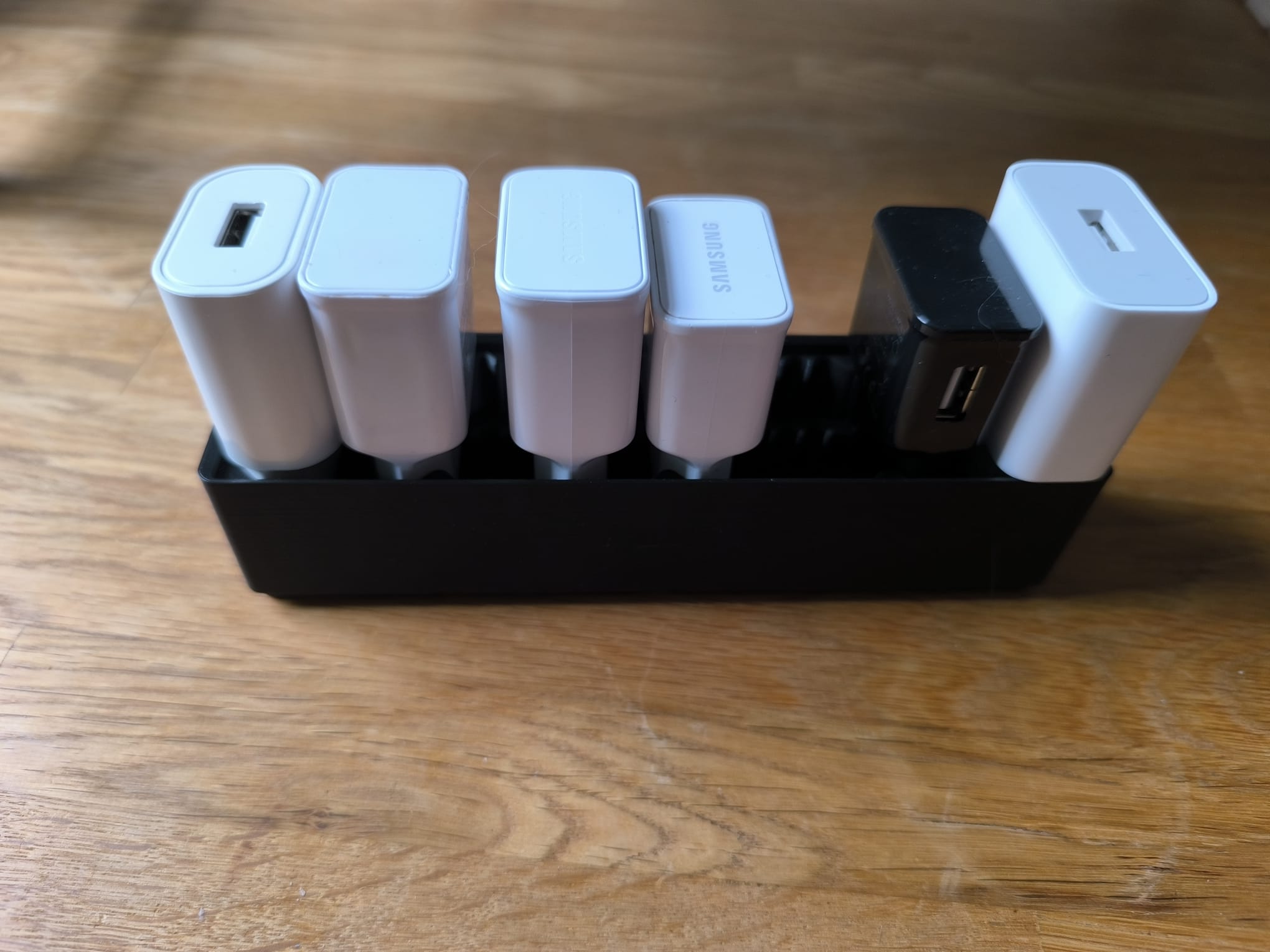 Gridfinity Power Plug Holder (EU) 3D model thumbnail