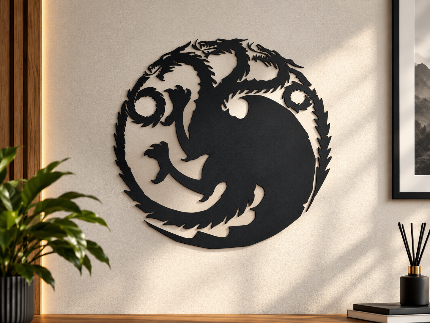 house of the dragon wall decoration targaryen