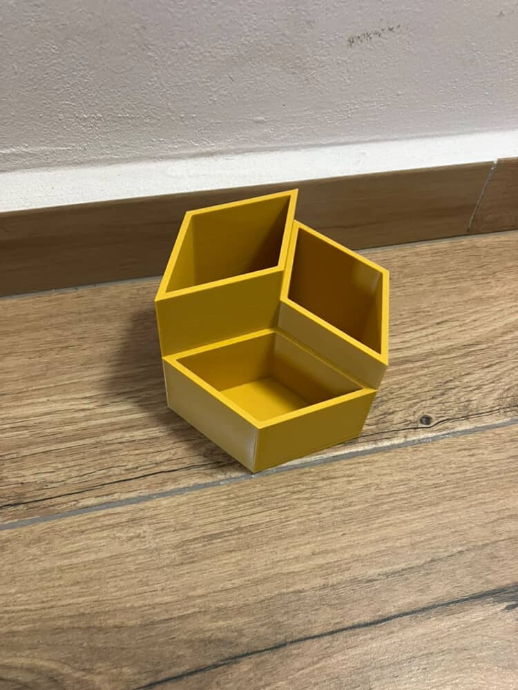 hexagonal stationery stand — miniatura 3