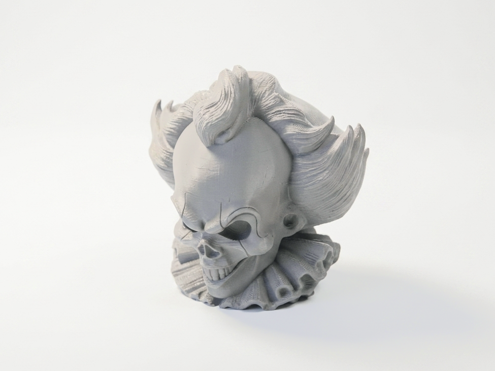 Pennywise Skull Horror Sculpture 3D Printable