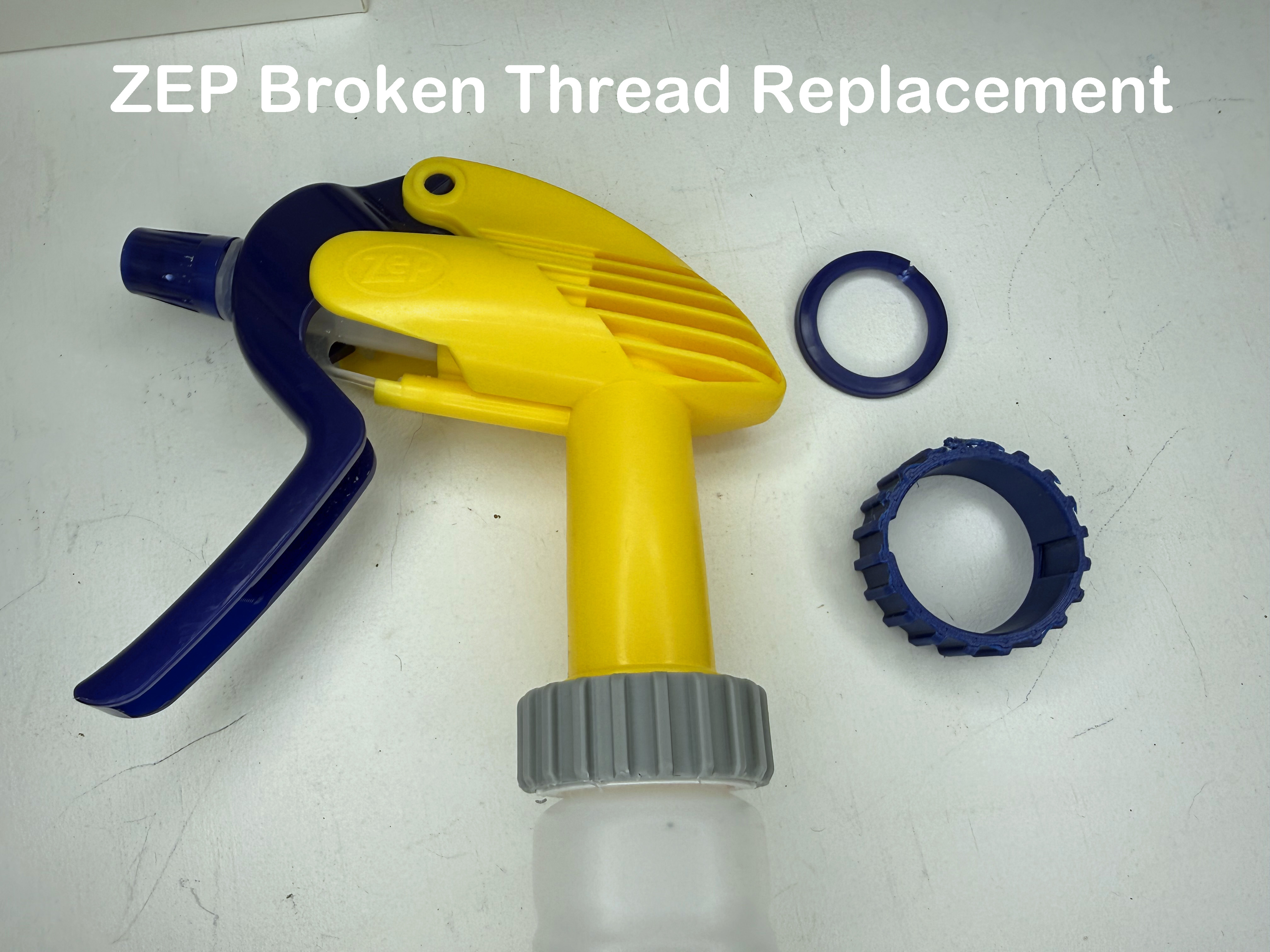 ZEP Professional sprayer Broken Thread Replacement