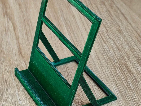 Static phone stand 80 degree angle