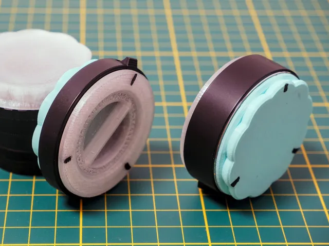 Minimalistic Fujifilm X-mount lens and camera caps