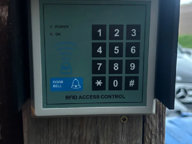 YAVIS RFID Codeschloss Wetterschutz | YAVIS RFID Code Lock Weather Protection