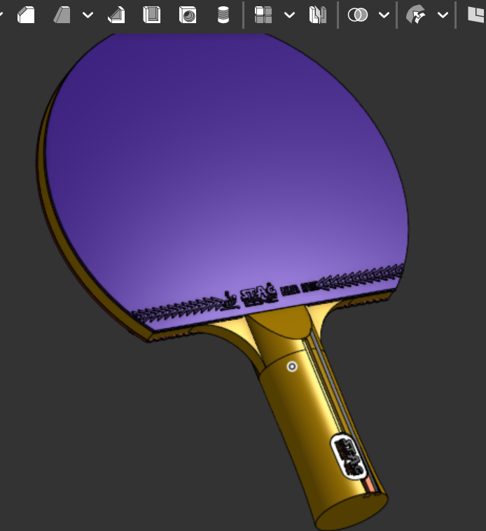 Stag Ninja Attack TT Racquet