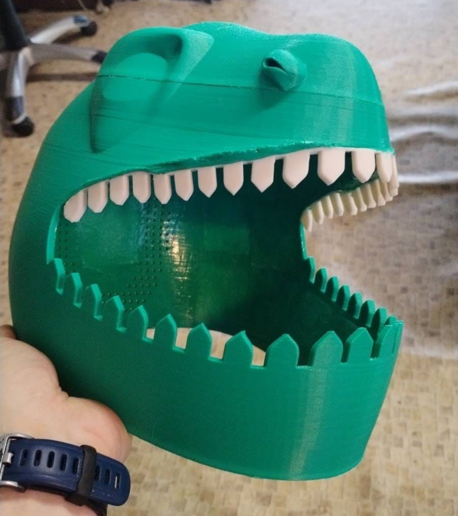 T-Rex FullHead Cosplay Helmet for Kids