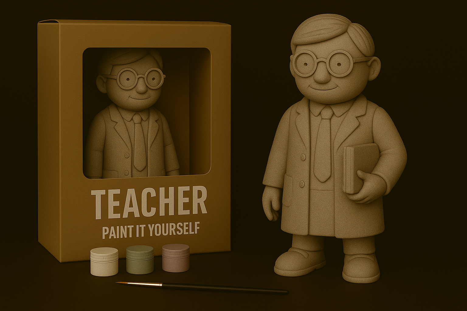 Teacher – Paint-It-Yourself
