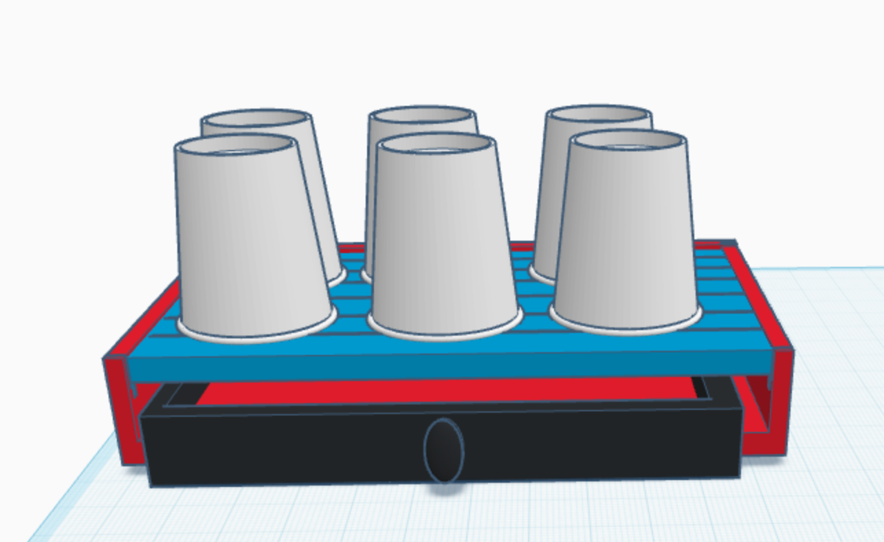 useful cup dryer and cup holder. NO SUPPORTS.