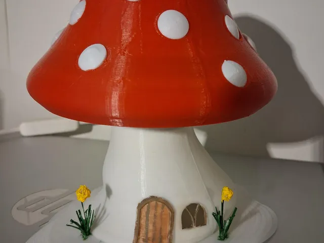 mushroom lamp  childern bedroom