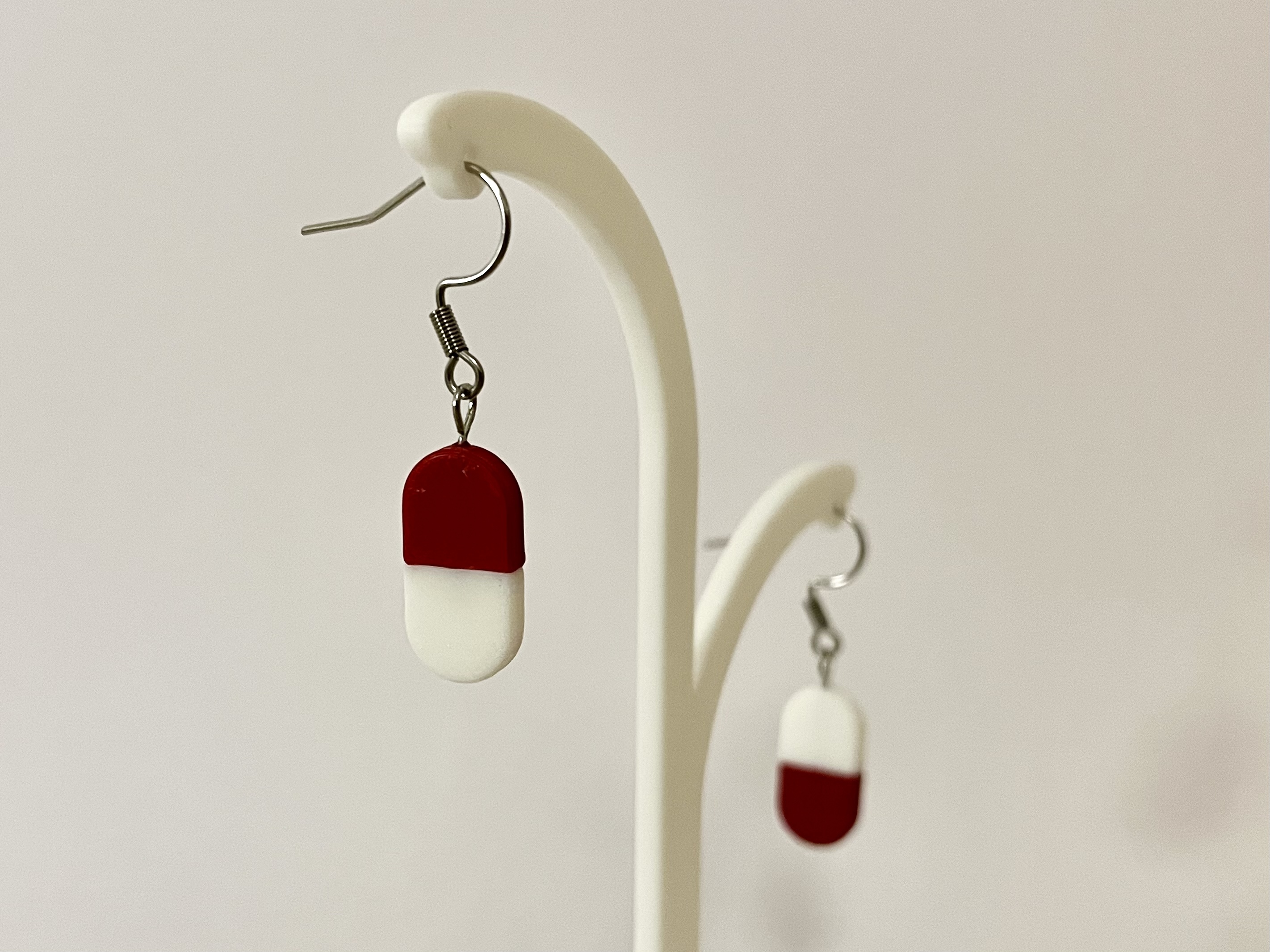Pharmaceutical Capsules Earrings (Flat) — miniatura 2