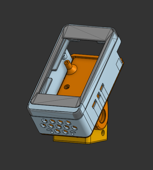 4040 display and BTT pi mount