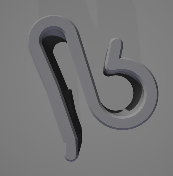 Hose or Cable holder clamp for Volvo V40 S40
