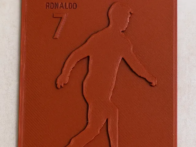 Ronaldo keychain 7cm x 5cm